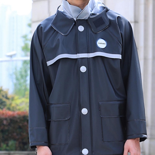 Lcaiualu long full body waterproof and rainproof split Raincoats