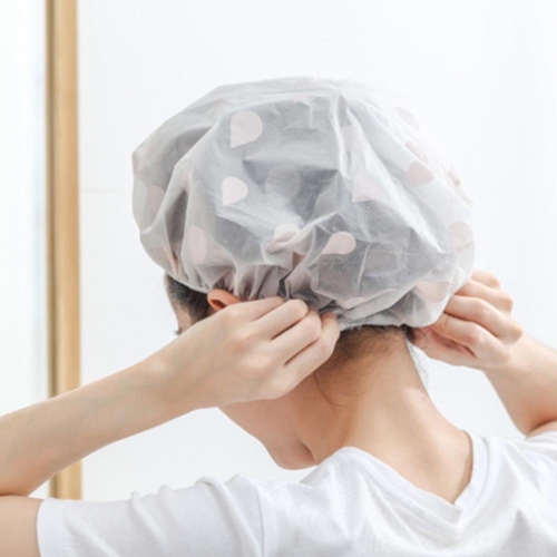 ALIBEIER Korean style waterproof cute Shower cap (15 pices)
