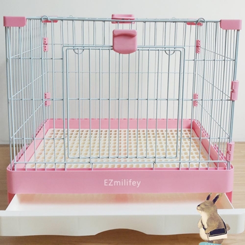 EZmilifey Medium Indoor Rabbit Guinea Pig Pet cage