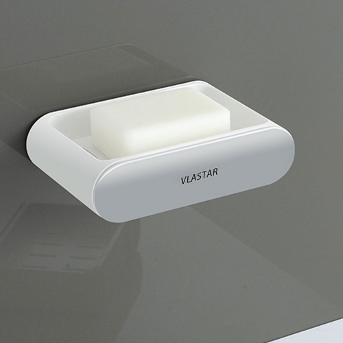 VLASTAR Wall-mounted household bathroom drain Soap box (3 pcs)