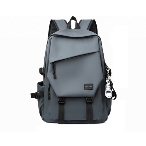 XUGUXA Korean style simple and versatile backpack (gray)