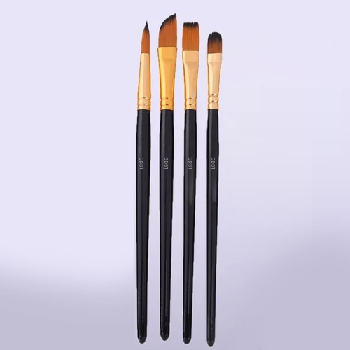 GDBT multifunctional gouache watercolor paint Drawing brushes (4 sticks--3 sets)