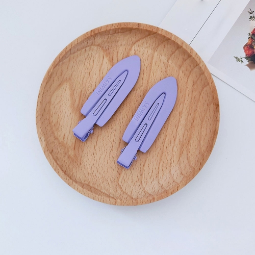 SAIWINI Japanese and Korean style purple side bangs Hairpin (20 pieces)