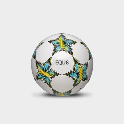 EQU8 Balls for sports rubber liner nylon wrapped yarn wear-resistant and resistant to playing football