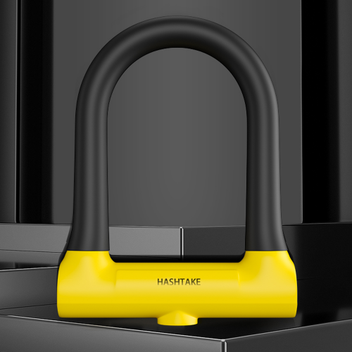 HASHTAKE U-shaped anti-theft and anti-theft mini portable Bicycle locks