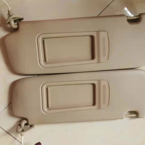 WISDOMSE 3 series Vehicle parts, namely, sun visors(beige)