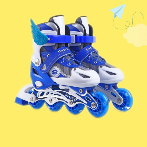 dyztzy adjustable Roller skates for children and beginners