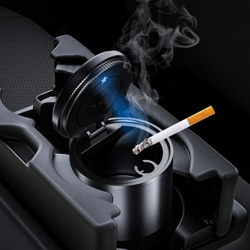 meiever multifunctional cigarette butt holder design with lid Ashtrays for automobiles