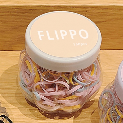 FLIPPO High-stretch children disposable Rubber bands for hair