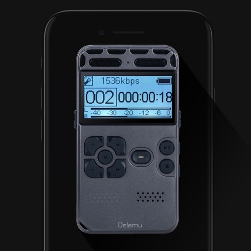 Delamu High-definition noise reduction high-capacity portable recorder Portable Media Player