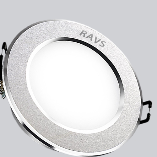 RAVS 4W ultra-thin recessed downlight living room LED light fixtures (5 pcs)