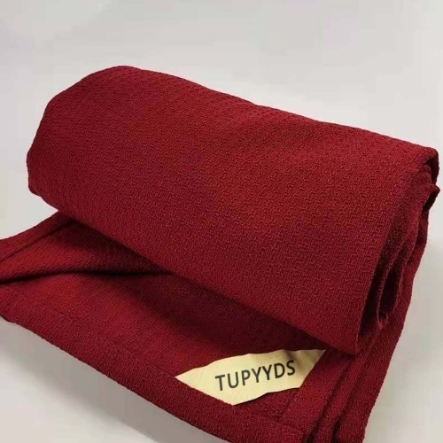 TUPYYDS air China First Class Travel Blanket Red 220*120cm