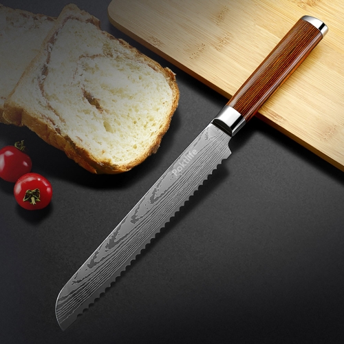 Poktlife stainless steel home baking tool bread knife