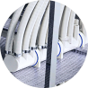 Tube Rack Steep Clamps Designed to be leak-proof, ensuring safety in use.