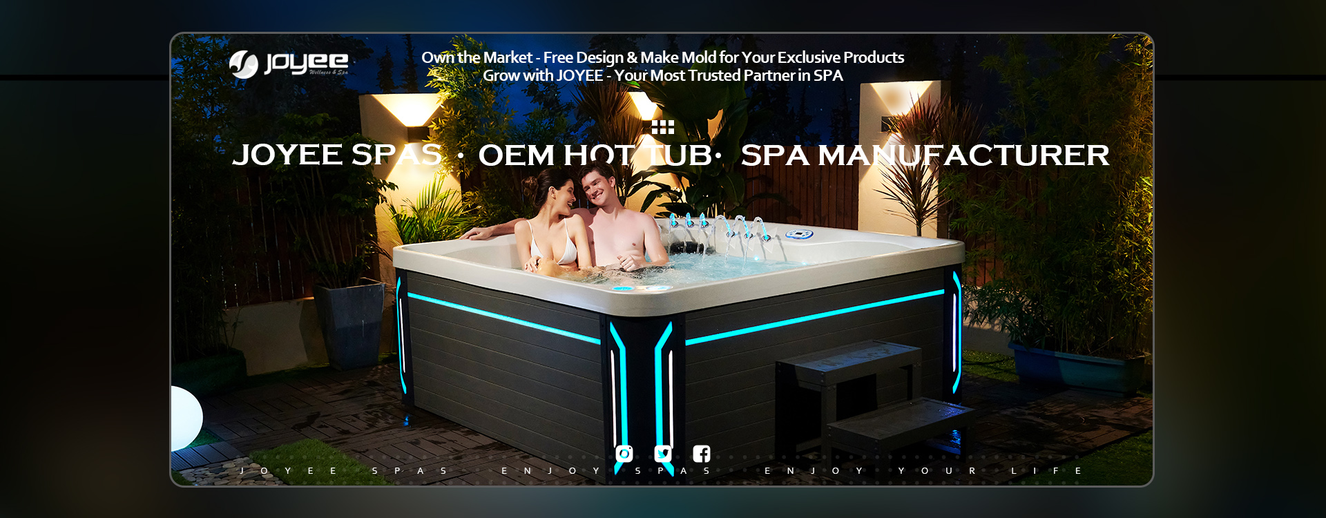 joyee China hot tub Manufacturer