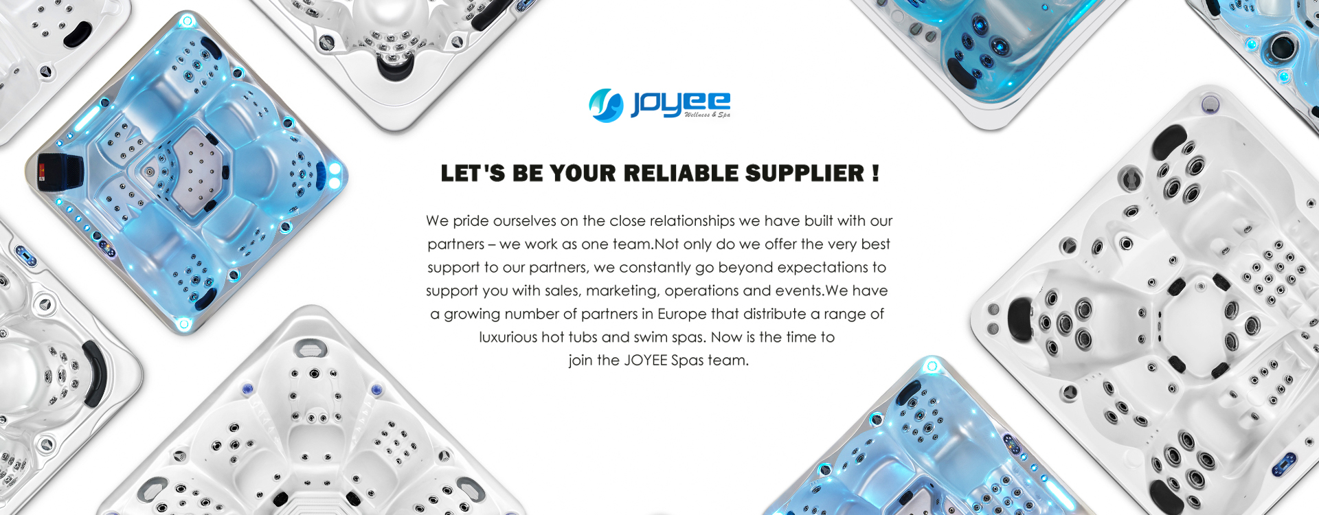 joyee hot tub supplier in China