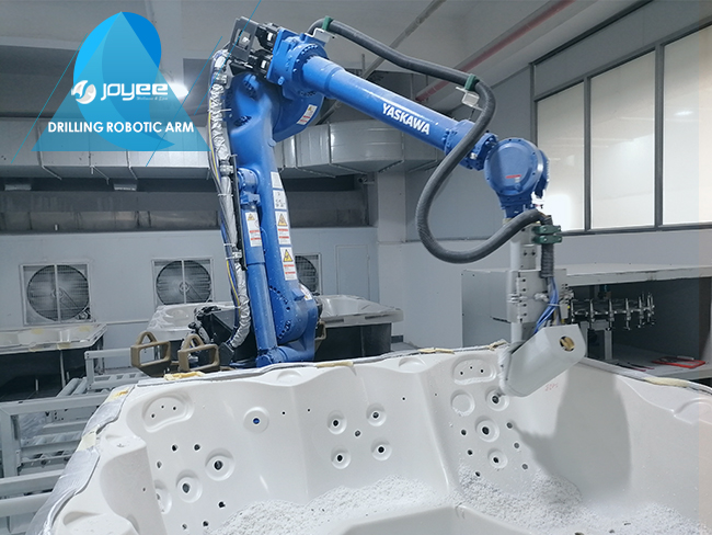 Boosting OEM Spa Manufacturing Stability with Yaskawa Robotic Drilling Technology I JOYEE