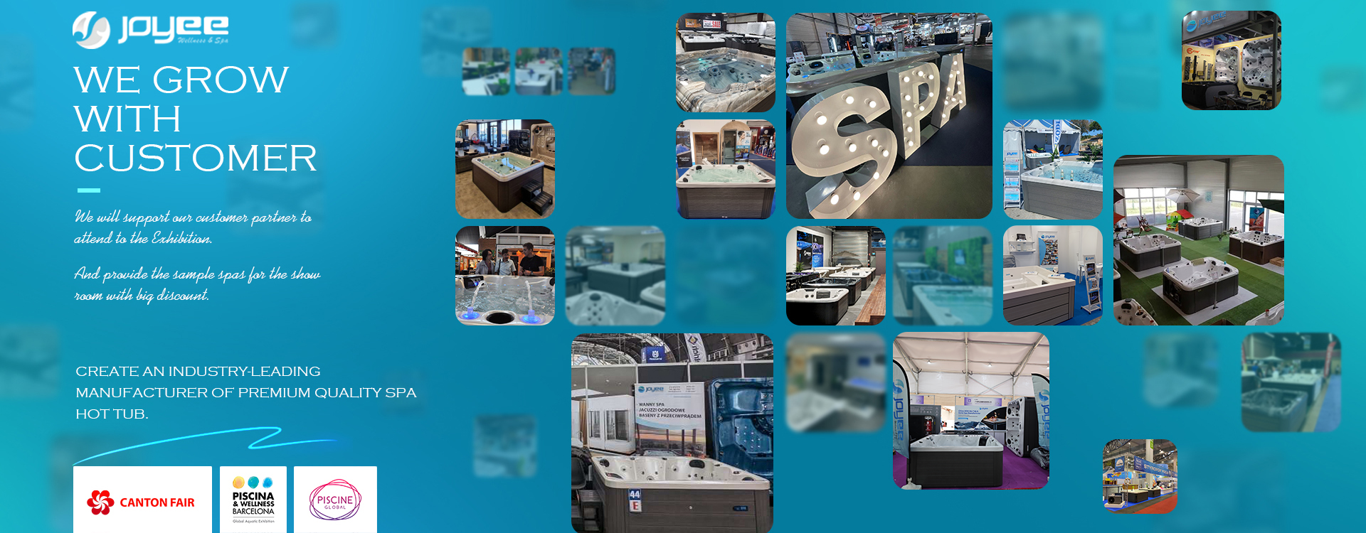 joyee hot tub supplier in China