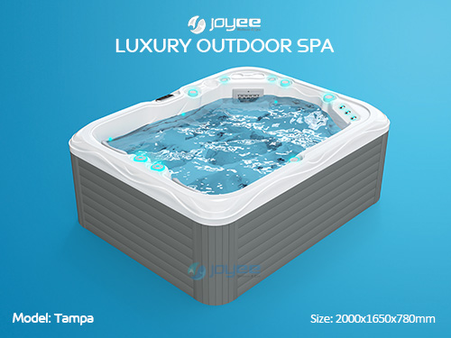 JOYEE acrylic hot tub.