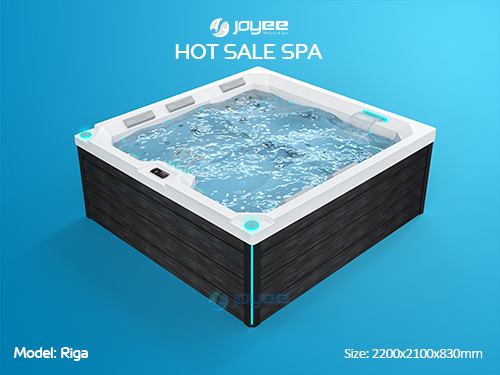 JOYEE acrylic hot tub.