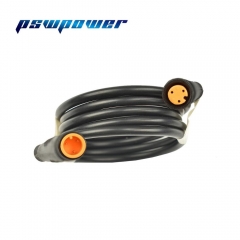 1M bafang three PIN cable extender for throttle, brakes,brake sensors, or gear sensor(they all use same cable type)
