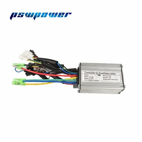 24V/36V 250W  15A  Brushless DC Square Wave Controller ebike Electric Bicycle Hub Motor Controller with right output