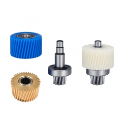 TONGSHENG TSDZ2B White reduction gear kit TSDZ2 blue nylon or Metal Gear Speed Reducing shaft for electric bicycle Mid Drive Motor