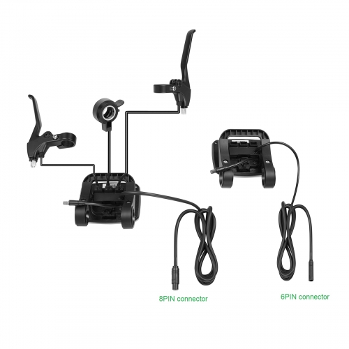 tsdz2 tsdz2b Electric bike brake level For 8PIN VLCD5 Display of