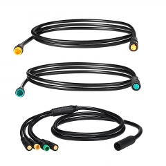 Bafang 1T4 EB-Bus Cable Harness or LCD Display or throttle, brakes,brake sensors,gear sensor Extension Cable for Bafang BBS01B BBS02B BBSHD Mid Motor 