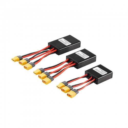 Double Battery Discharge Converter For E-bike 20A/30A/40A Dual Battery Pack Switch Balancer 24-72VDC