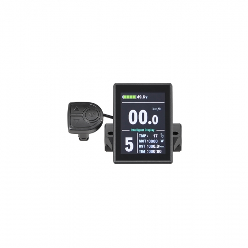 Colourful KT-LCD8S LCD Meter with Waterproof plug and USB mobile charge port for KT-Series Controller