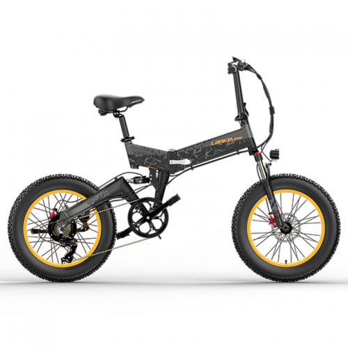 LANKELEISI X3000PLUS Folding Electric Bike 1000W4.0 Fat Tire Men'sWomen's Ebike 48v Bikes City Adult EBicycle Snow Beach