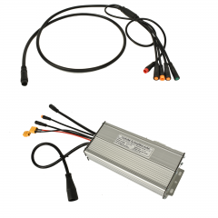 36V/48V 1000W 35A Sine Wave sensor waterproof controller with 1T5 cable