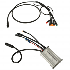 36V/48V 250W 15A Sine Wave sensor waterproof controller with 1T5 cable