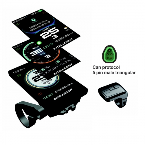 E-Bike Display DZ41 Für Bafang Motoren - UART/CAN Protokoll