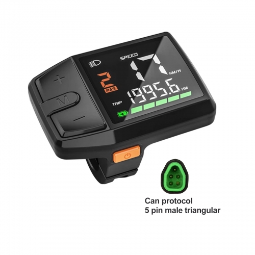 LCD E-Bike Display Für Bafang Motoren - C965/800S Kompatibel Mit BBS01B/BBS02B 36V 48V