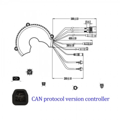 48V 500W 18A CAN Version
