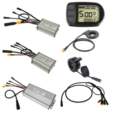 KT kunteng Electric Bicycle Motor ebike Controller 36V 48V 250W 500W 1000W Brushless DC Sine Wave sensor Controller