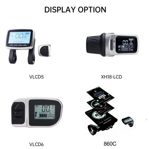 tsdz2 tongsheng 48V 500W or 48V 750W VLCD5 or VLCD6 or XH-18 LCD