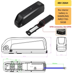 48V 20AH interior battery is SAMSUNG cells