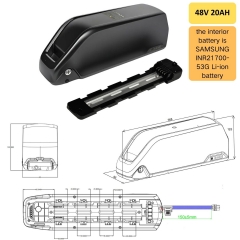Parrot 48V 20AH interior battery is SAMSUNG cells
