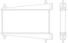 Intercooler Core Size:522*235*52mm Inlet/Outlet: φ62/φ62mm