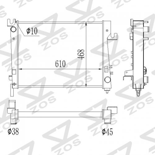 Dodge Ram 1500 2500 3500 V8 3.7L 5.7L 2002-2004