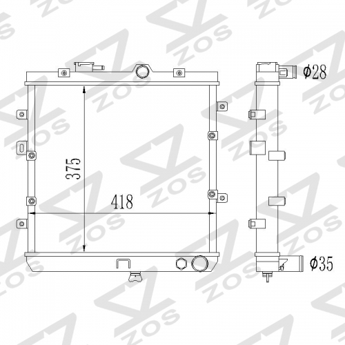 RADIATOR CUSTOM