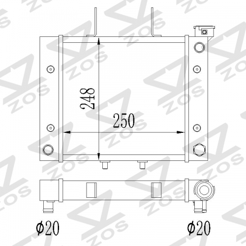 ATV RADIATOR