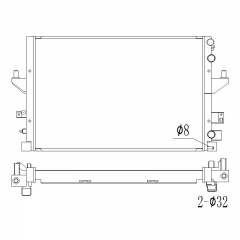 Volkswagen Caravelle Multivan Transporter 2.0 2003-2015 RADIATOR