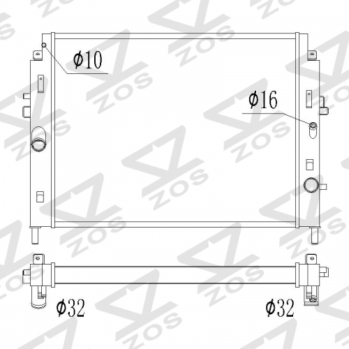 Miata MX-5 MX5 2006-2015 RADIATOR