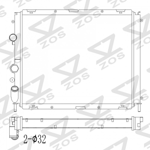 Renault Clio 172 182 2.0 16V Sport Phase 2 2001-2005 RADIATOR