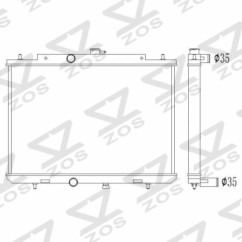 Nissan Rogue/Rogue Select 2.5L L4 2488cc 152ci 2008-2015