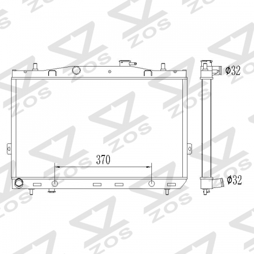 -Hyundai	Elantra Tiburon L4 V6 2.0L 2.7L 2001-21008